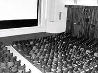 Aspecto interno do Cinema Imperial, lançado oficialmente em 18 de março de 1950